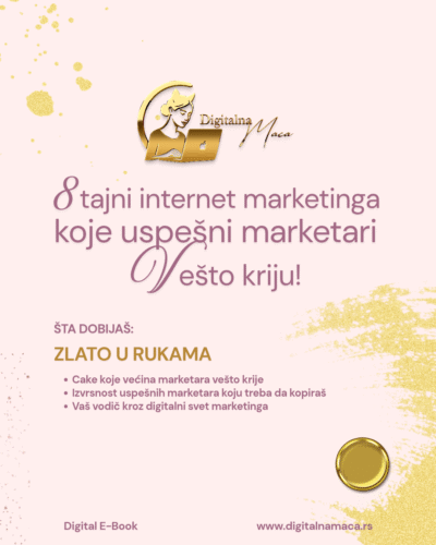eBook - 8 Tajni internet marketinga koje marketari vešto kriju